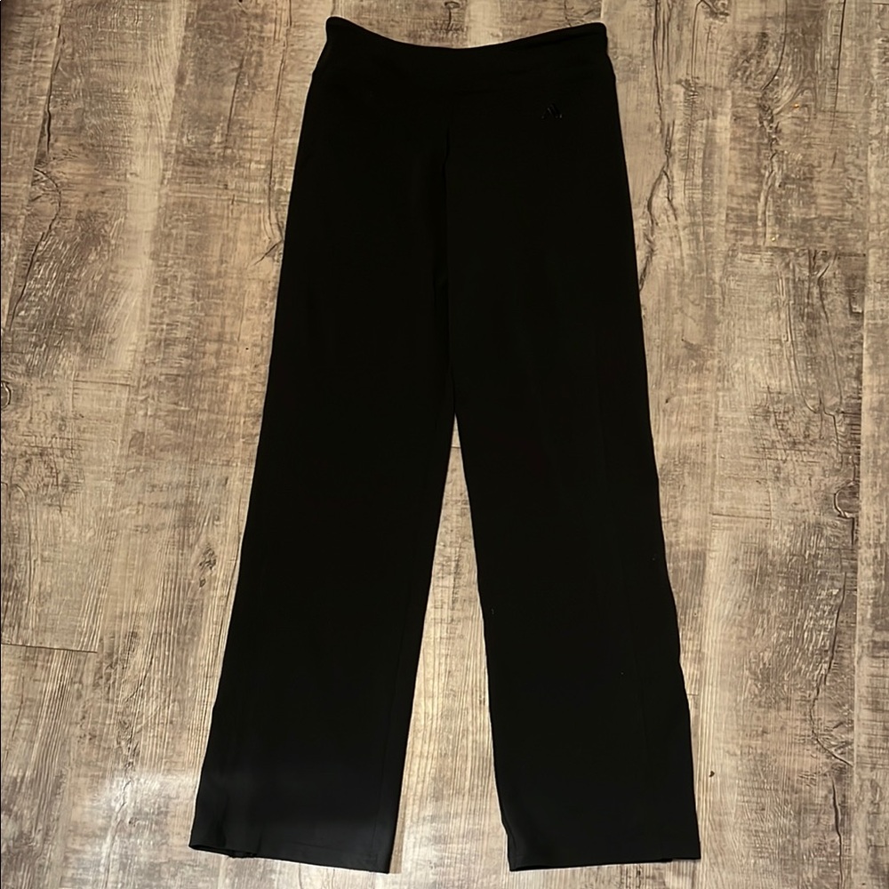 Black Adidas Straight Leg Pants